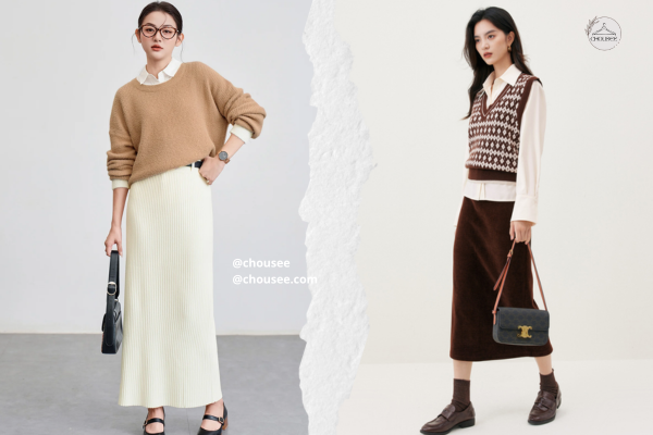 Gợi ý 12 cách phối đồ mùa đông cho nữ dẫn đầu xu thế 2026 16 Mang đến vẻ ngoài dịu dàng, ấm áp và chuẩn style Hàn Quốc