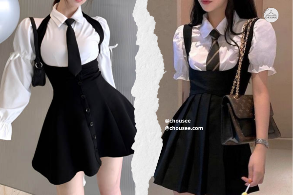 5 công thức phối đồ với cà vạt nữ thanh lịch chuẩn trend 11 Sự kết hợp ấn tượng giữa nữ tính và cá tính, nàng nên thử