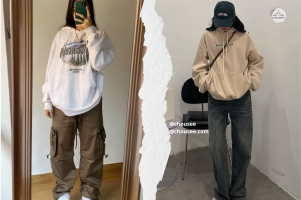 Quần túi hộp nữ mặc với áo gì ? 7 tips phối đồ tự tin khoe dáng 12 Phong cách cá tính, thoải mái, đậm chất street style