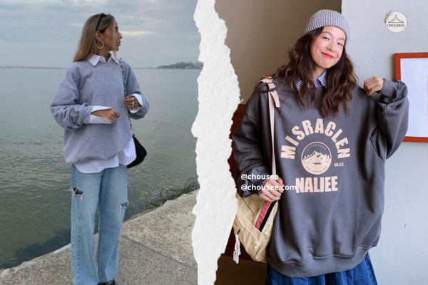 8 Tips phối đồ với áo sweater nữ đón đầu xu thế 2025 14 Công thức phối đồ chuẩn Hàn Quốc cho ngày se lạnh